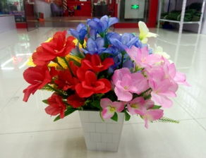 剑兰仿真花套装 田园风装饰与盆景种植的完美结合